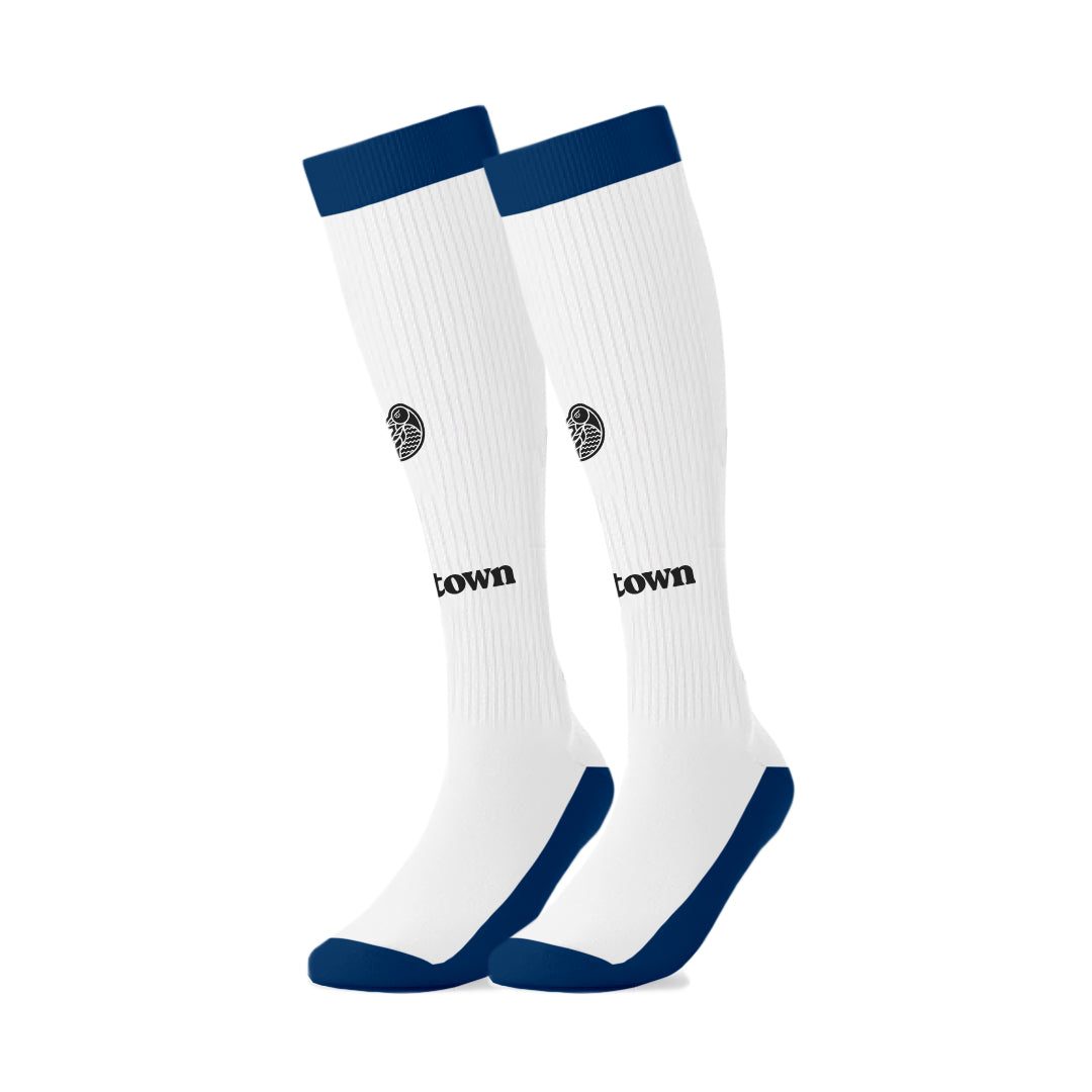 RFFC SQUAD AWAY FOOTBALL SOCKS WHITE NAVY