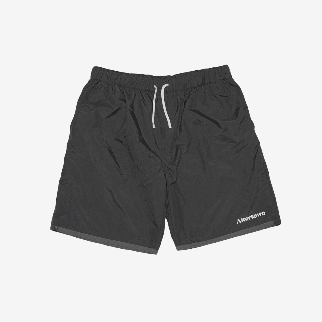 ALTERTOWN - NYLAC SHORTS (BLACK)