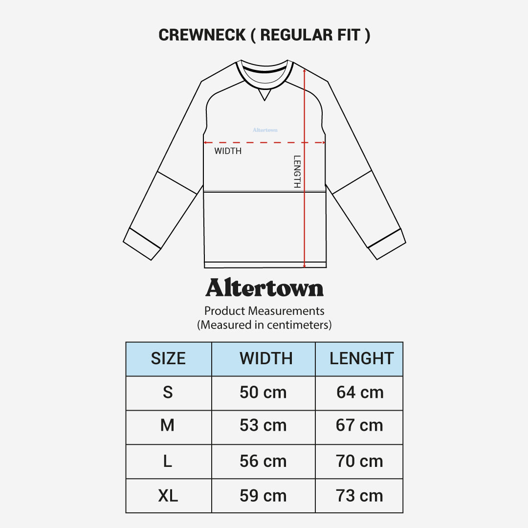 ALTERTOWN - BASLINE CREWNECK