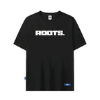 ROOTS Black - Shortsleeve T-Shirt